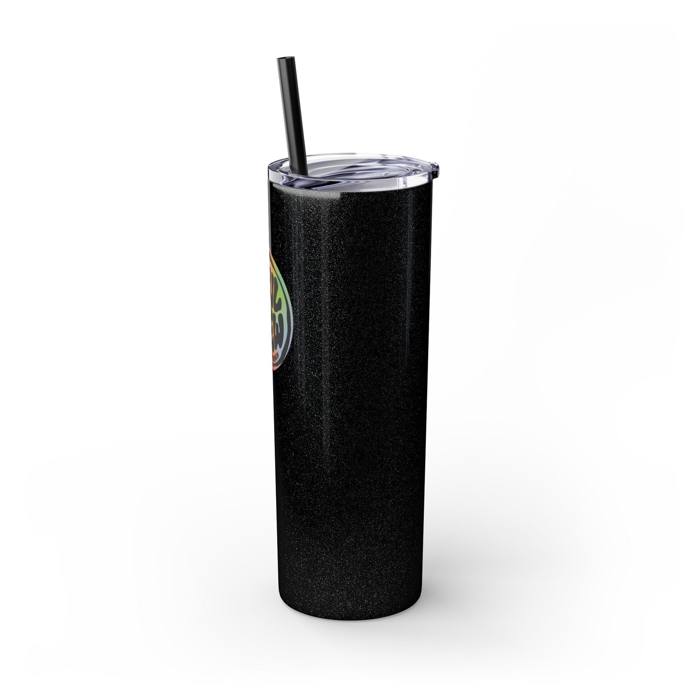 Soul Brew Glitter Tumbler with Straw, 20oz