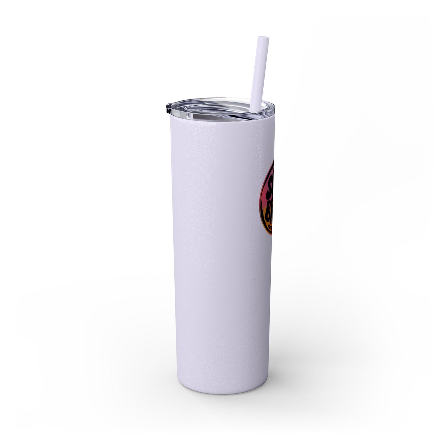 Soul Brew Glitter Tumbler with Straw, 20oz
